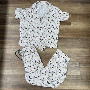 posh peanut pj set